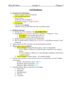 Week #2 Lecture Notes