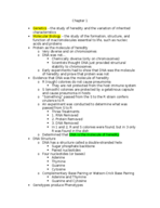 Study Guide for Midterm 1