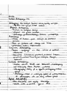 Cultural Anthropology Week 1 in class