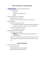 Cog. Psych Week 2