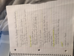 Week 1 and 2 Notes