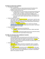 POLS-Y 103 Intro. American Politics CH.2 Constitution