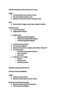 Arth 0808 Notes (Week 2)
