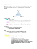 ENGL 104 Week Notes Continued