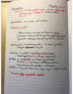 CSI 2111 Argumentation and Advocacy Jan. 18 Class Notes