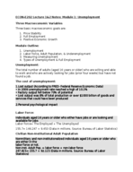 Econ-E202 Week 1 notes