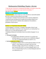 Math Chapter 1 Review 