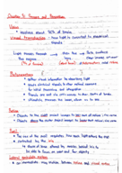 Introduction to Neuroscience Chapter 3 Sense and Perception