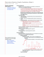 STAT 651 Week 1-Week 3 Notes