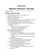 FCS 312: NCP Notes