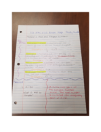 Study Guide for Midterm on February 1st