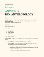 ANTH2414, Week 3
