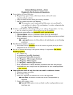 General Biology 102 Week 2 Notes