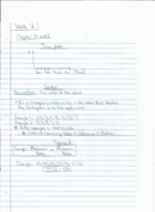 Statistics 2810, Week 2 Notes 