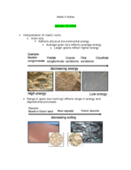 Week 4 Notes - GEOL
