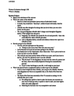 Western Civilization, Week 4, Monday
