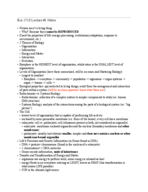 BIOL 1710 Week 1 Notes