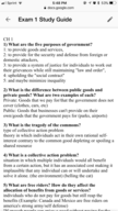 American Government study guide . Test 1