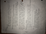 Class Notes Week 3