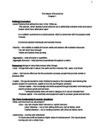 Econ Chapter 1 textbook notes