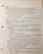 Chapter 2 and 3 Notes