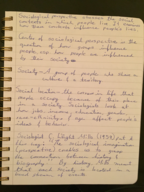 Sociology 101 Week 1 & 2 