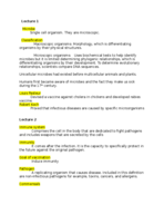 Lecture 1 and 2 