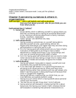 organizational behavior chapter 3 (week 2)