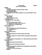 Solar & Terrestrial Radiation - Week Four Notes - GEOS 2302