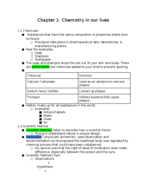 Chemistry 131 week one notes 