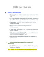 Exam 1 Study Guide