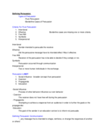 Intro to Persuasion Theory