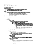 Anthro 154Q Notes Week 4 