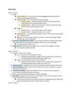 ECON 200, Week 5 Lecture Notes