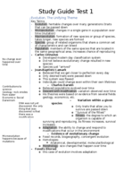 Study Guide Test 1