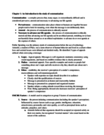 EXAM 2 (Ch. 1-4) Study Guide