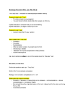 ENGL 135 Note Summary