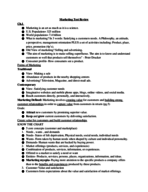 Marketing Test 1 Review