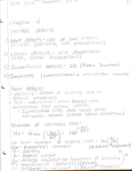 Chapter 4 - Defects