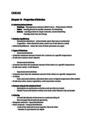 CHE102 - Chapter 13 Notes