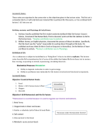 Biology 201/203 Lectures 1 & 2 notes