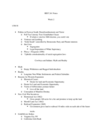 HIST 241 Notes Week 2