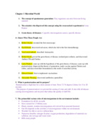 Microbial Test 1 Study Guide
