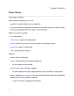 Theory Class Notes 1