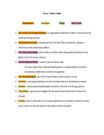 PSC 151 Study Guide 1