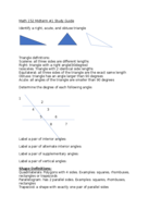 Math 152 Midterm study guide