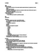 EVR2001: Week 4 Notes 
