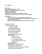 Exam #1 Study Guide 