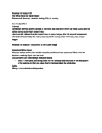 Week 3 American Lit Notes 