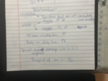 Class notes